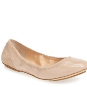 COLE haan nude Avery patent leather flats size 5.5